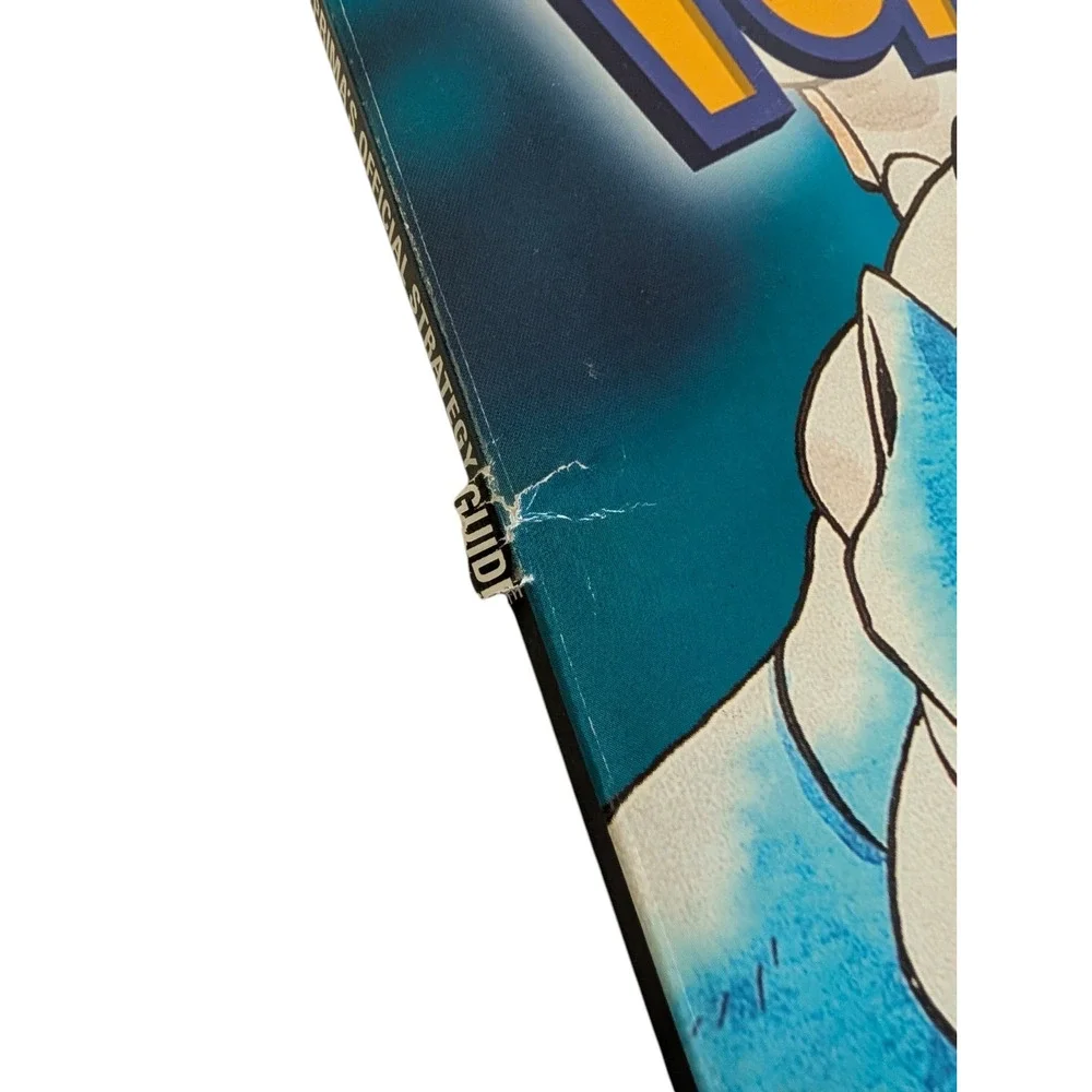 Pokemon Primas Official Strategy Guide Book Blue Cover 1999 Gameboy Blastoise